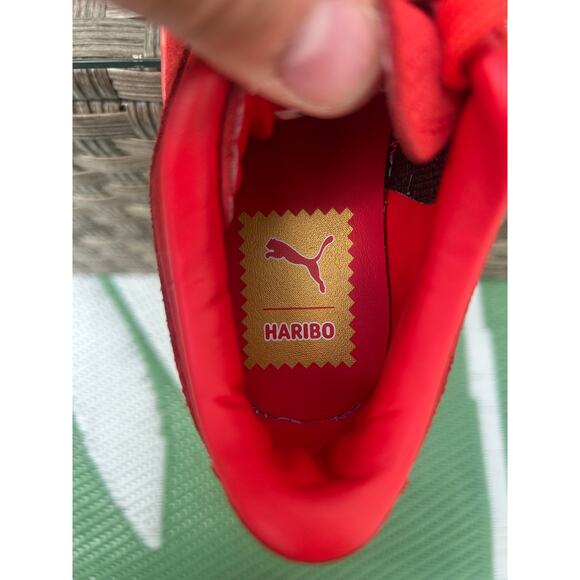 Puma Suede x Haribo Gummi Bears Red Sneakers Kids Size 12C - Picture 5 of 9